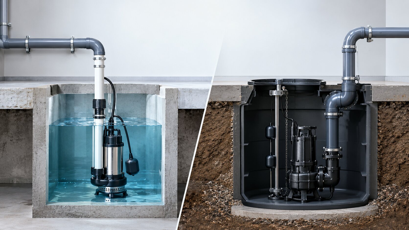 Sump Pump vs Ejector Pump: What Is the Difference?